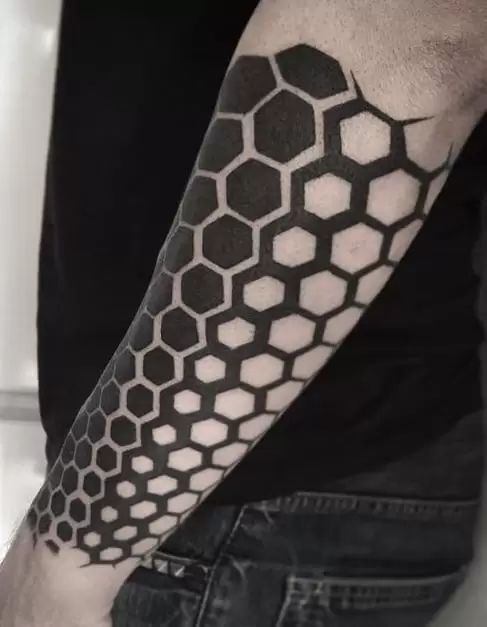 hexagon tattoo collection