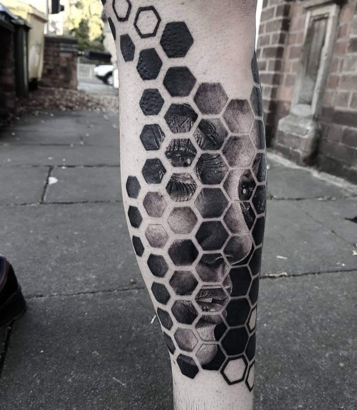 hexagon tattoo designs