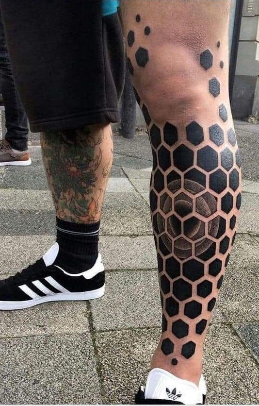 hexagon tattoo