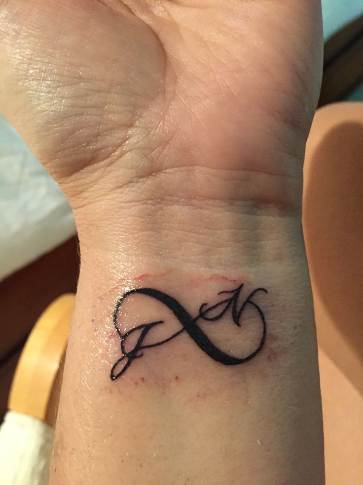 infinity tattoo ideas for women