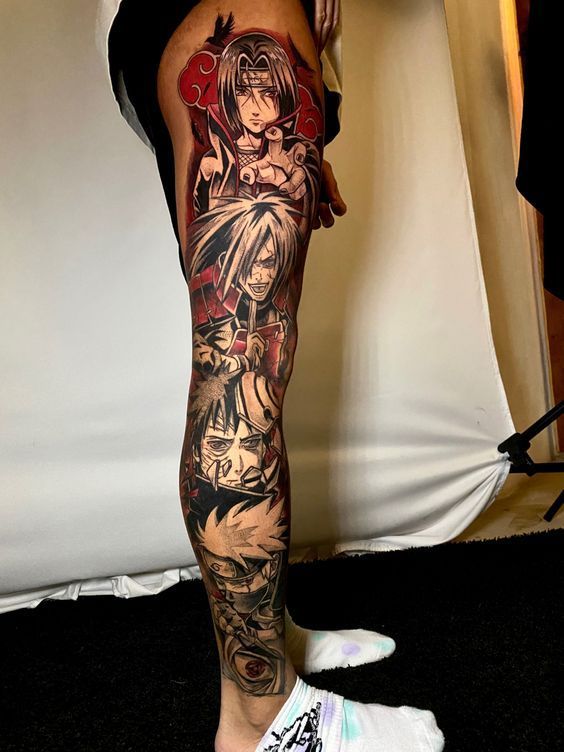 itachi tattoo crow