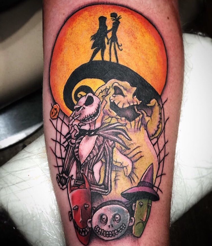 jack nightmare before christmas tattoo ideas