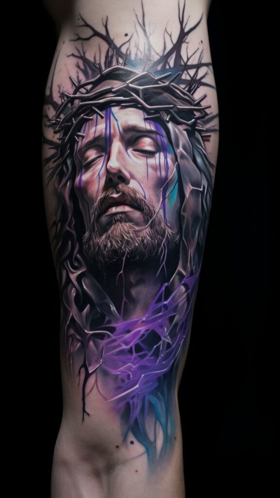 jesus tattoo ideas for females