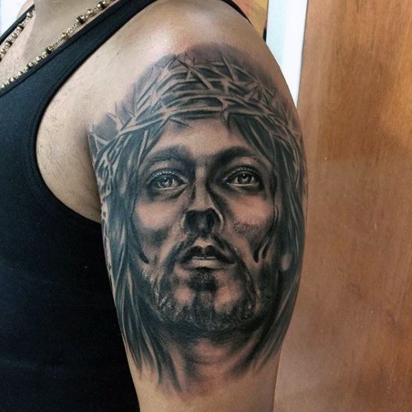 jesus tattoo ideas for guys