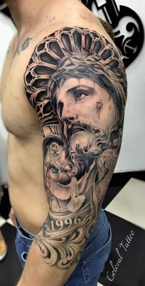 jesus tattoo ideas for women