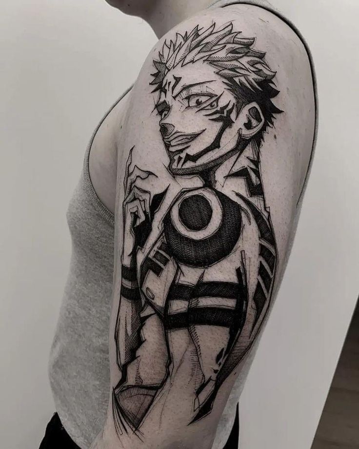 jujutsu kaisen sukuna tattoo