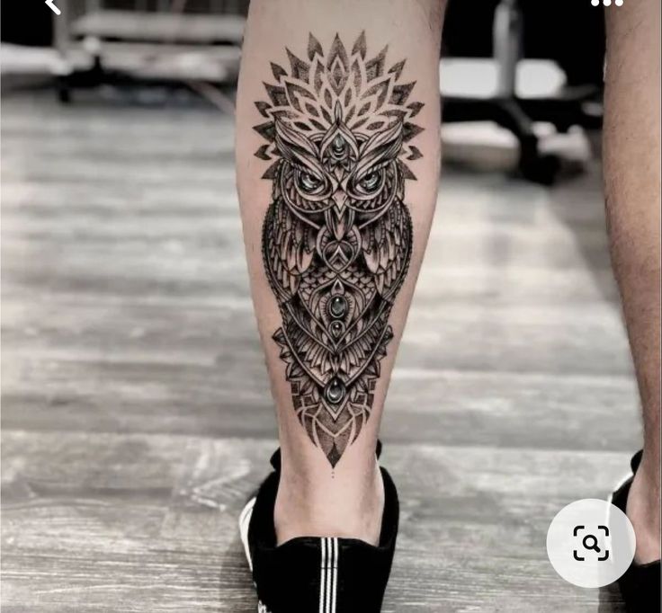 leg tattoo designs drawings for men