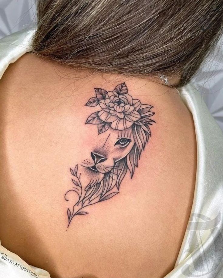 lioness tatto