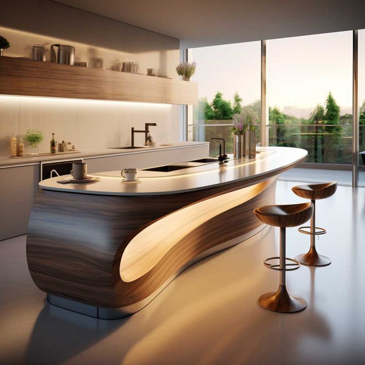 luxury modern kitchen bar stools