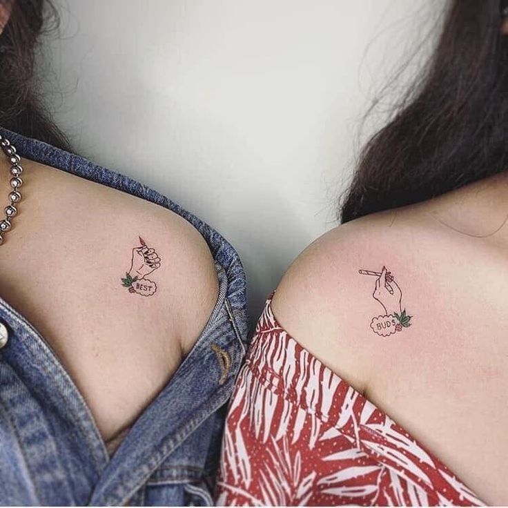 matching sister tattoo ideas