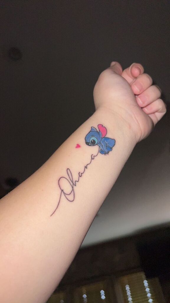 meaningful ohana tattoo