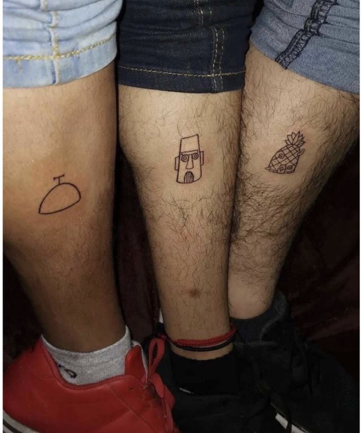 meaningful siblings tattoo for 3