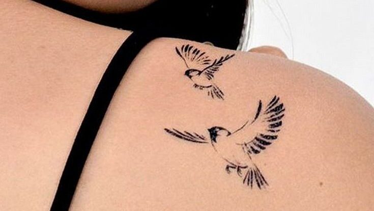 meaningful small bird tattoos