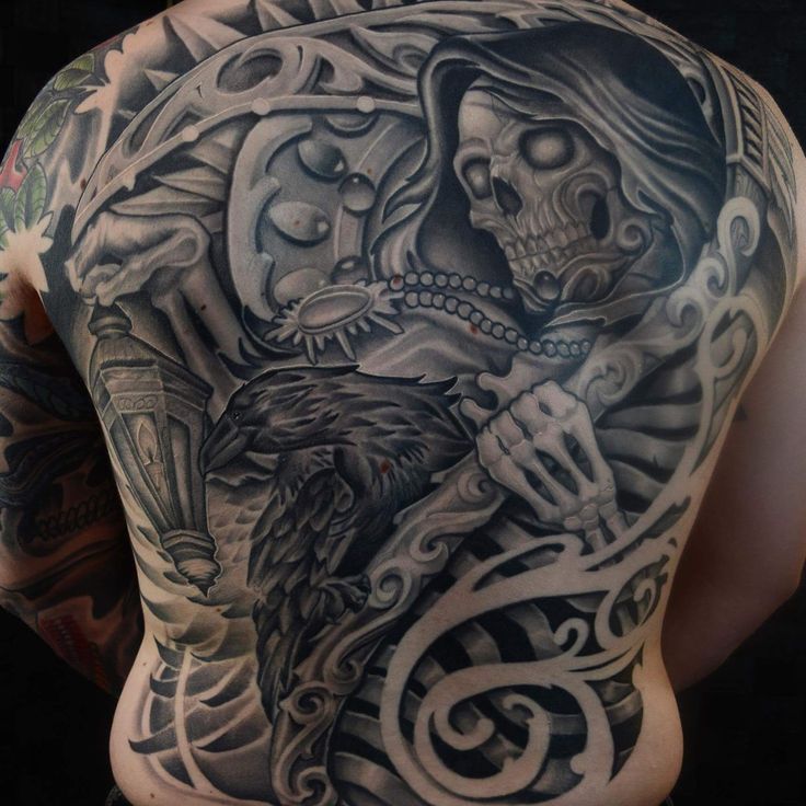 mens back tattoo ideas