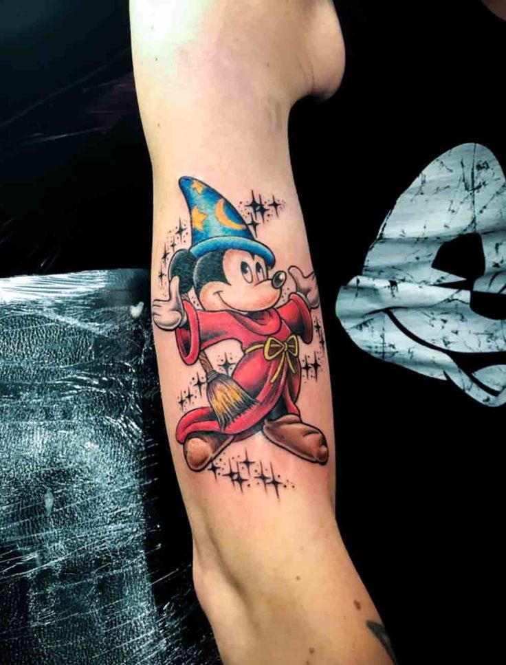 mickey mouse tattoo