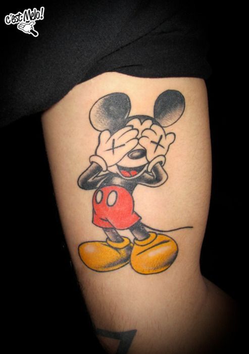 mickey mouse tattoo meaning