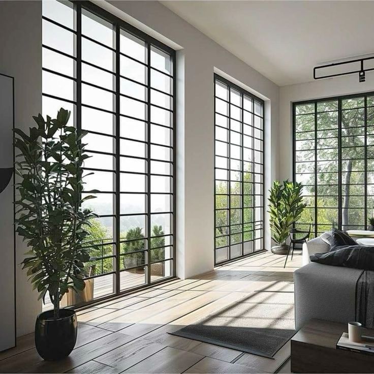 modern window grills