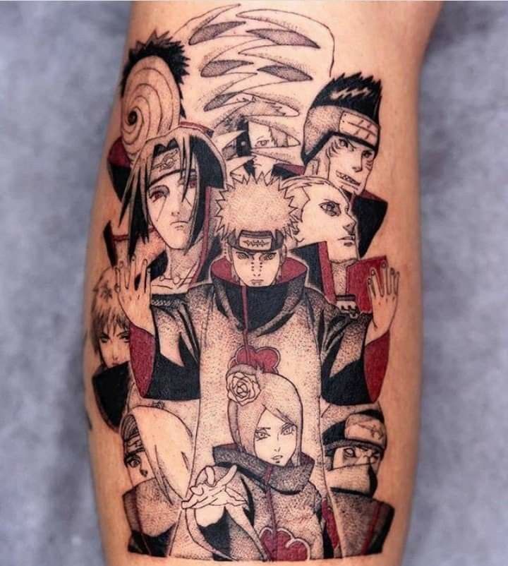 naruto tattoo ideas kunai