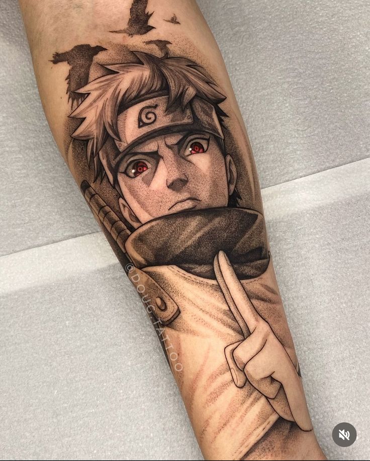 naruto tattoo ideas small