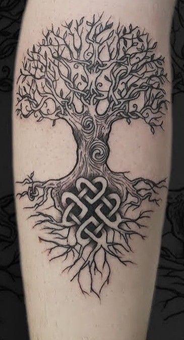 nordic yggdrasil tattoo