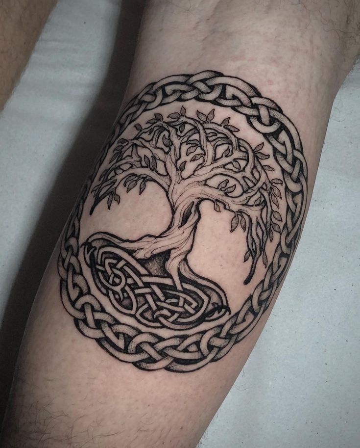 norse yggdrasil tattoo