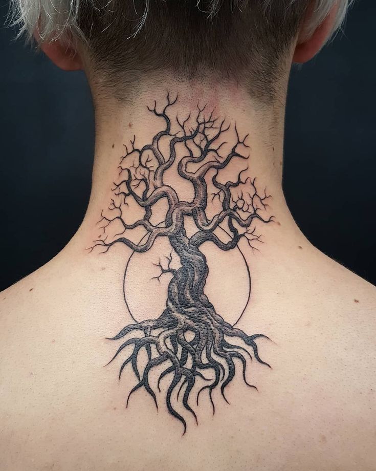 odin hanging from yggdrasil tattoo