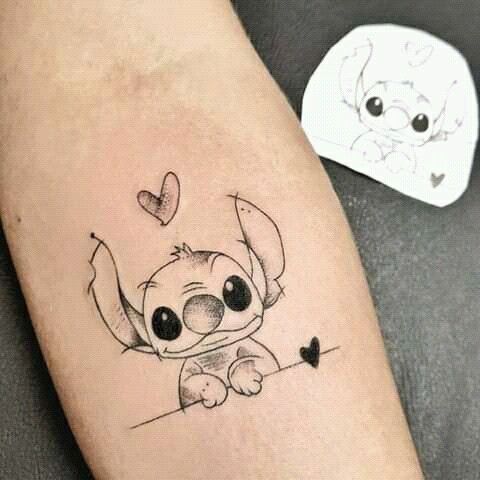 ohana tattoo with stitch