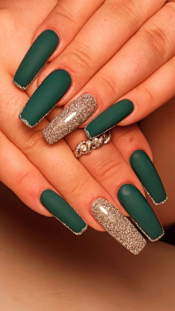 opi emerald green nail polish