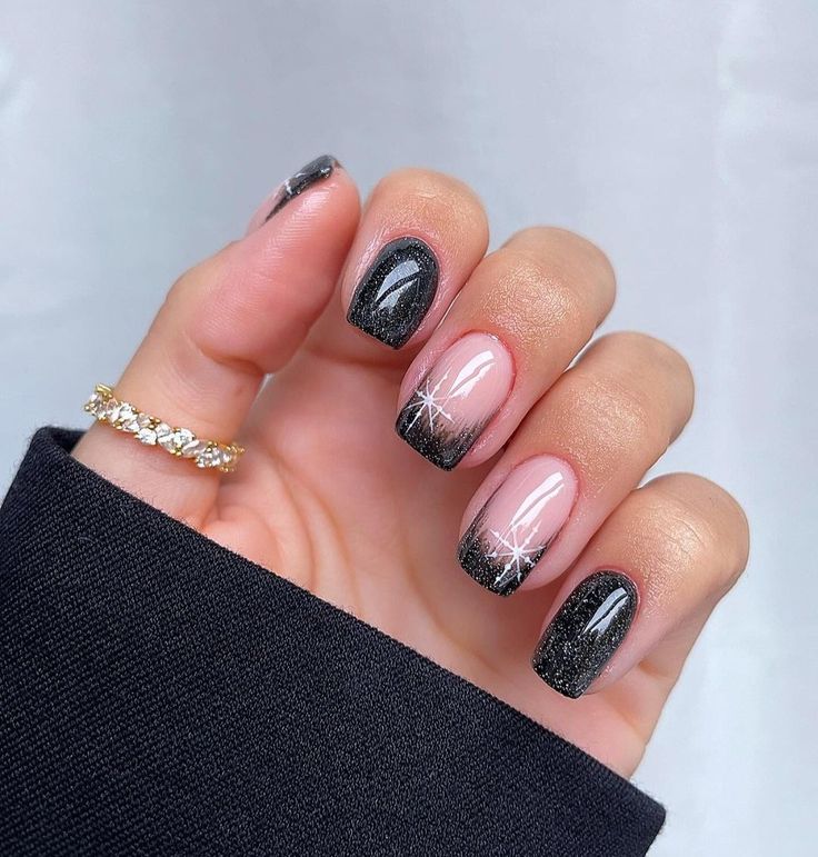 pink and grey nails designs