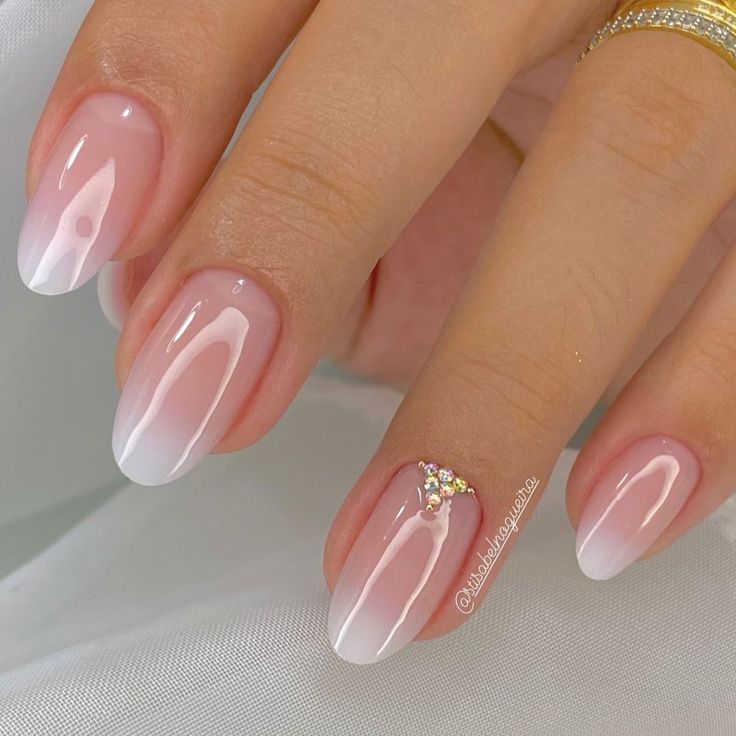 pink and white nail ideas