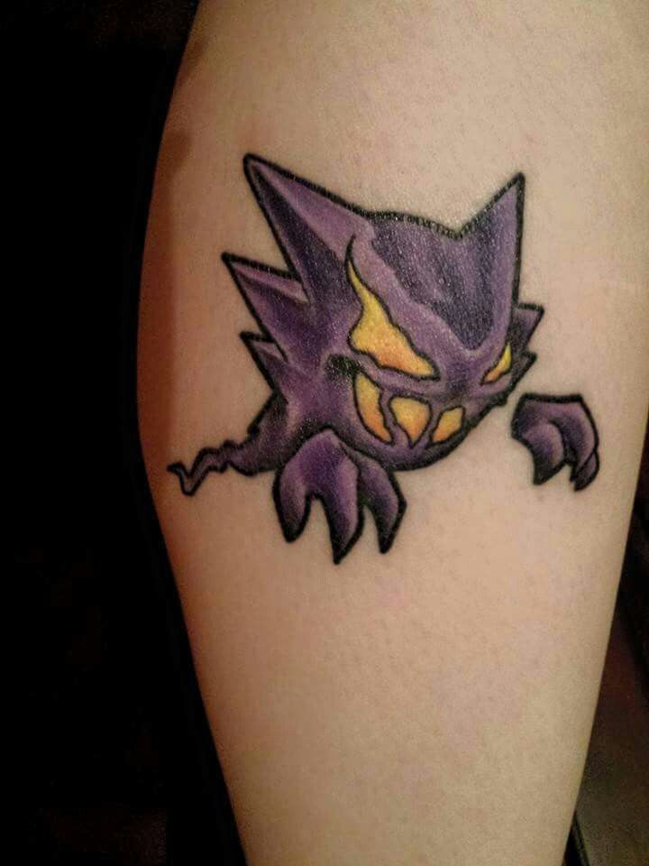 pokemon gengar tattoo