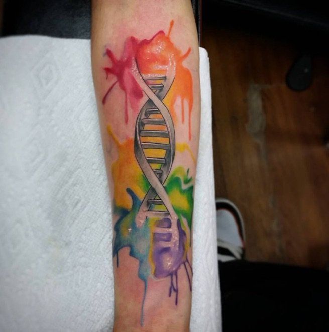 rainbow tattoo ideas black and white