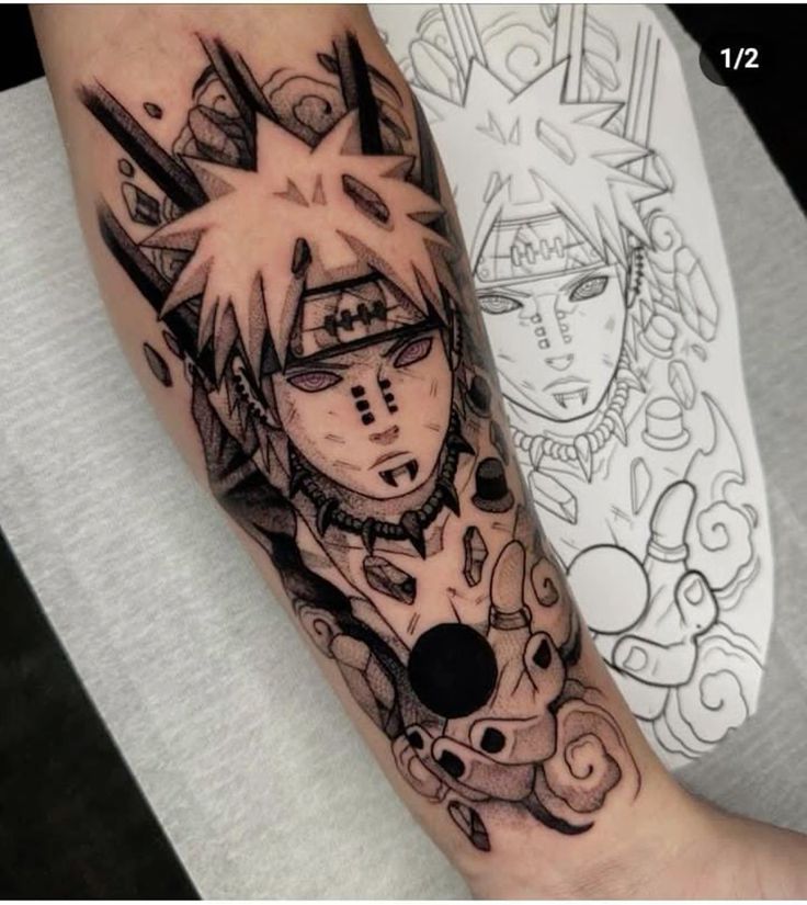 ryomen sukuna tattoo ideas