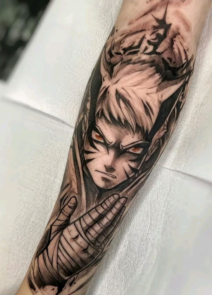 ryomen sukuna tattoo