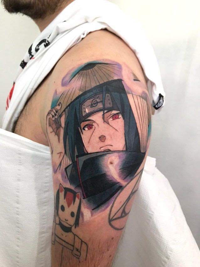 sasuke and itachi tattoo ideas