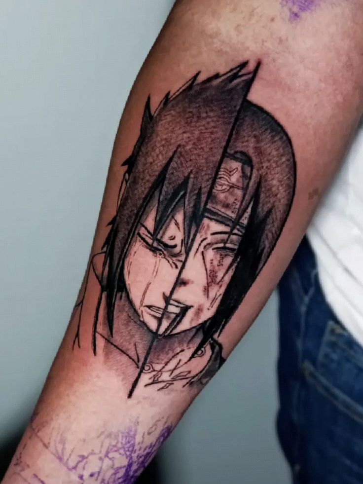 sasuke itachi tattoo