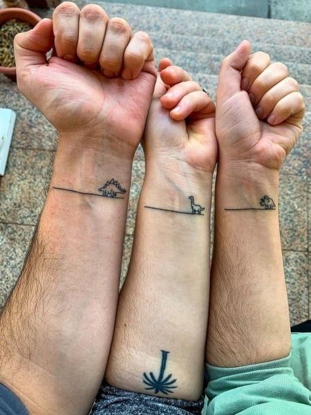 sentimental siblings tattoo