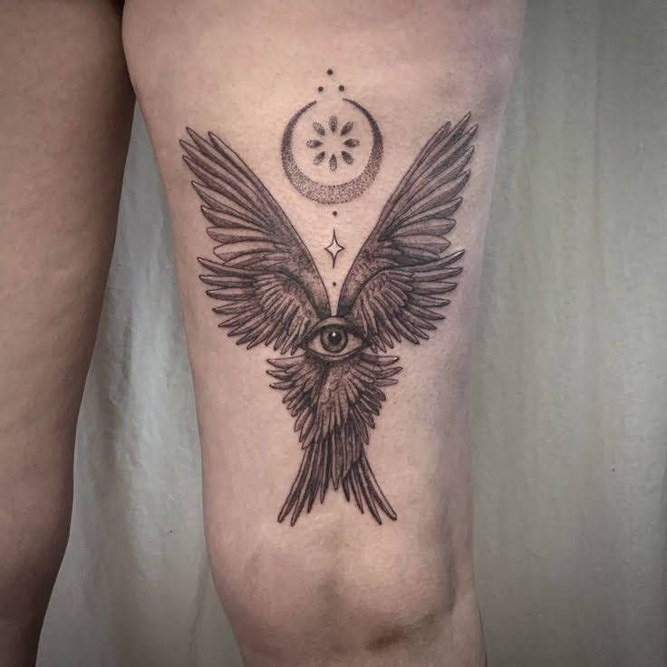 seraphim tattoo simple