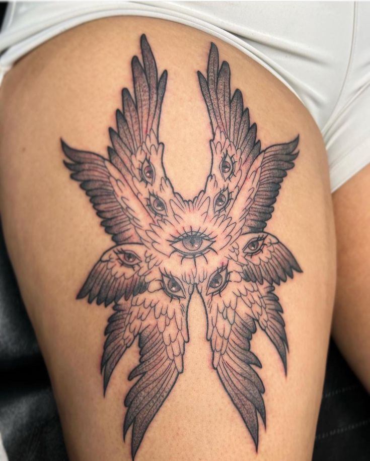 seraphim tattoo traditional