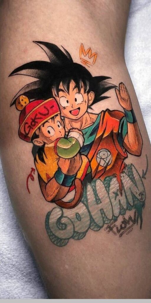 shenron dragon ball tattoo