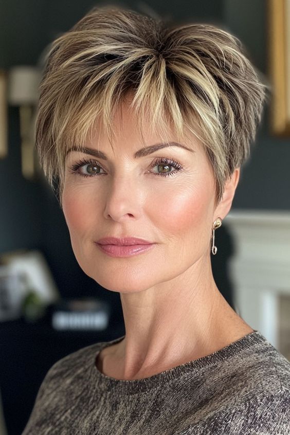 short haircuts for women over 70