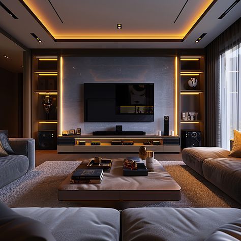 simple led tv wall panel designs