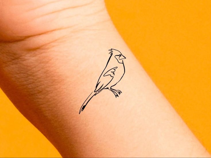 simple unique small bird tattoos