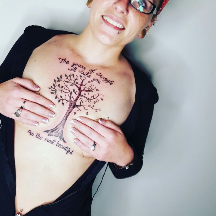 simple yggdrasil tattoo