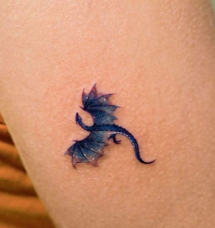 small dragon tattoo