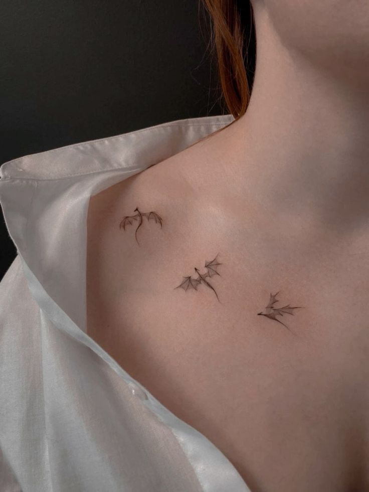 small dragon tattoos for females