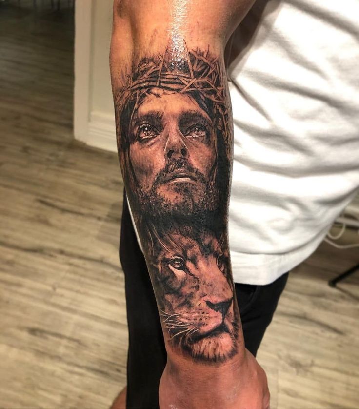 small jesus tattoo ideas