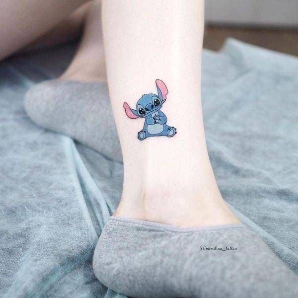 small ohana tattoo with flower