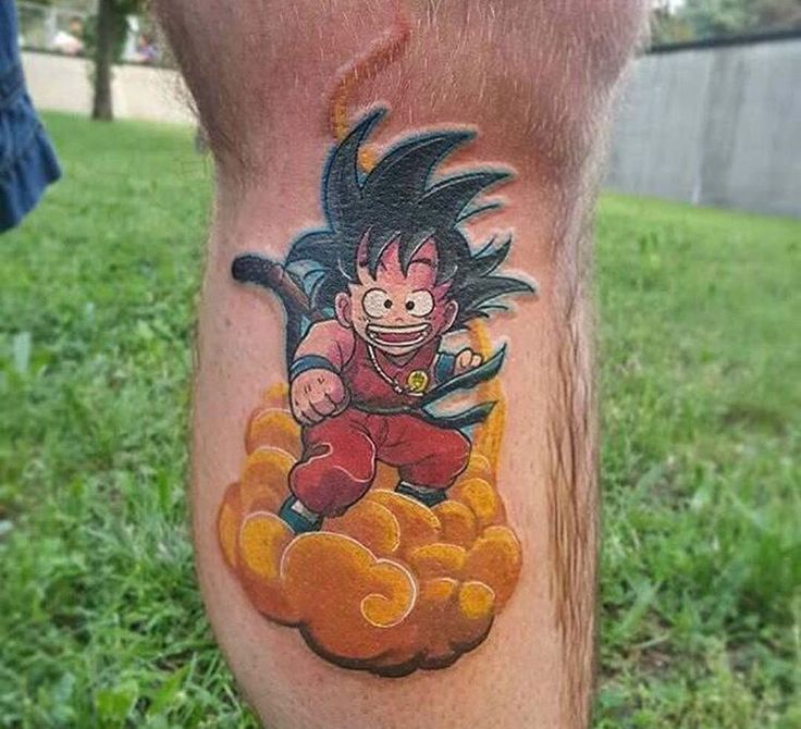 small simple dragon ball tattoo