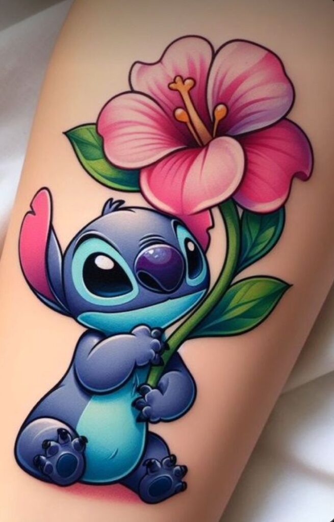 small stitch ohana tattoo